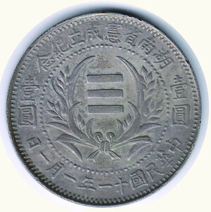 reverse: CINA - Repubblica - HUNAN - Dollar (1922)