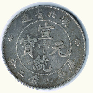 reverse: CINA - Hu Peh - Dollar (1896)
