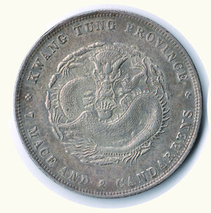 obverse: CINA - Kwangtung - Dollar (1909) -