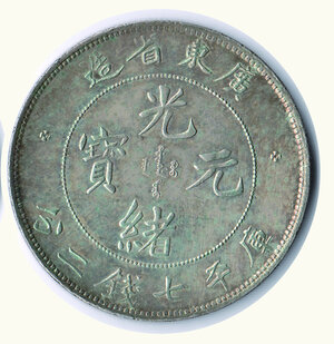 reverse: CINA - Kwangtung - Dollar (1909) -