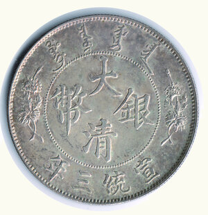 reverse: CINA - Peyang - Dollar (1911) - Tientsin