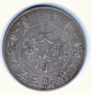 reverse: CINA - Peiyang - Dollar (1911)