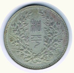 reverse: CINA - Presidente Tuan Chi-Jui - Dollar (1924) - Riconio