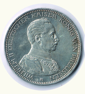 obverse: GERMANIA Prussia 5 Mark 1914