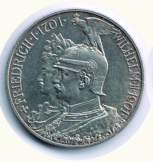 obverse: GERMANIA Prussia 2 Mark 1901