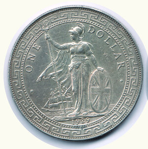 obverse: INGHILTERRA - Dollar 1929 - Per il commercio delle Colonie