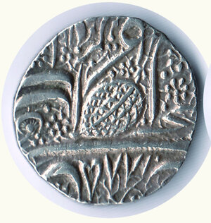 obverse: INDIA - Impero Sick - Rupia  large flor  - K.M. 205.