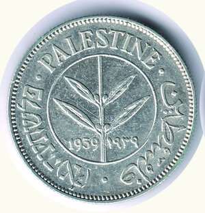 obverse: PALESTINA protettorato Inglese - 50 Mils 1939