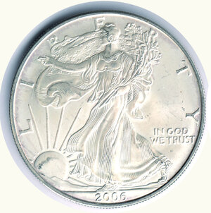 obverse: STATI UNITI - Oncia Walking 2006.