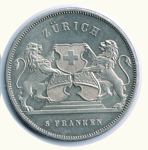 reverse: SVIZZERA - Tiri Federali - Zurigo 1859 - Catalogo Alfa 454.