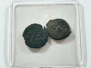 obverse: GIUDEA Marcus Ambibulus - procuratore di Augusto - 2 monete