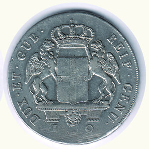reverse: GENOVA Repubblica - 8 Lire 1797
