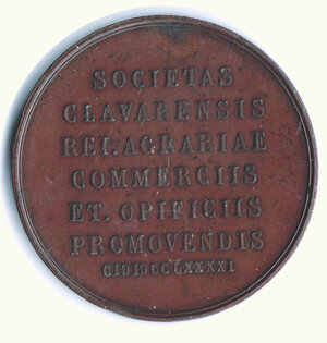 reverse: CHIAVARI Società Economica - 1791
