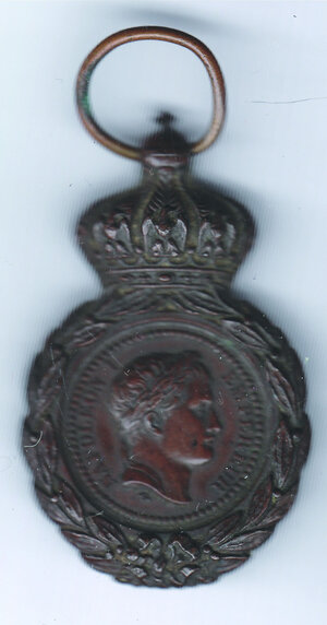 obverse: NAPOLEONE I - medaglia ai reduci delle campagne militari 1792-1815