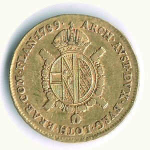 reverse: MILANO - Giuseppe II - ½ Sovrano 1789.
