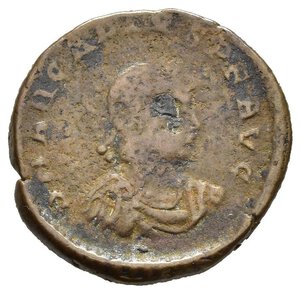 obverse: Impero Romano. Arcadio (383-408). AE (5,56 g - 22,6 mm). MB  Moneta di lecita provenienza da asta internazionale - nr.reg.552/23  Spedizione solo in Italia.