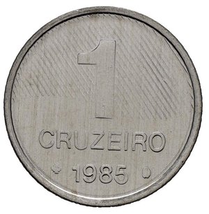 reverse: BRASILE. 1 Cruzeiro 1985 FAO. Ni. FDC 