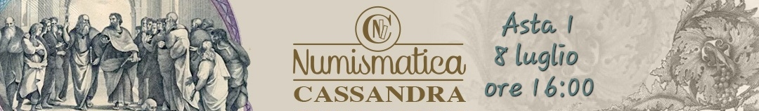 Banner Numismatica Cassandra Asta 1