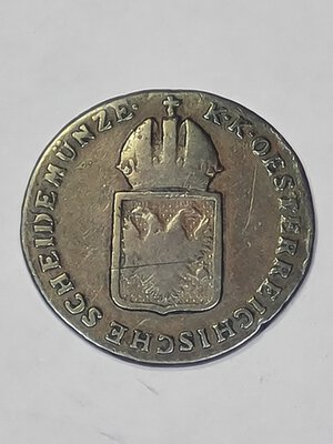 obverse: AUSTRIA. 1/4 KREUZER 1816 s C 19,5MM/1,75GR BB+.