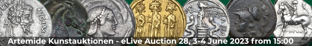 Banner Artemide e-Live Auktion 28