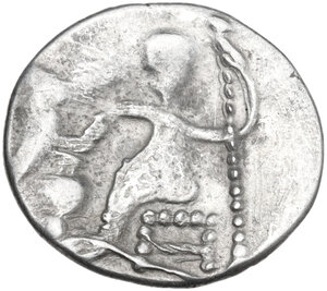 reverse: Celtic, Eastern Europe. AR Drachm, imitation of Alexander the Great, 300-100 BC