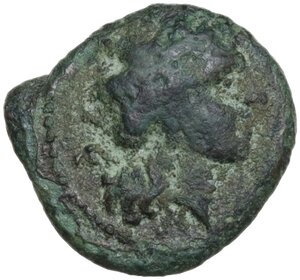 obverse: Central and Southern Campania, Neapolis. AE 12mm, ca 270-250 B.C
