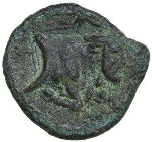reverse: Central and Southern Campania, Neapolis. AE 12mm, ca 270-250 B.C