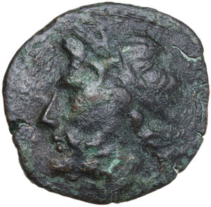 obverse: Northern Apulia, Arpi. AE 17.5 mm. c. 325-275 BC