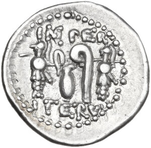 reverse: L. Sulla. AR Denarius, mint moving with Sulla, 84-83 BC