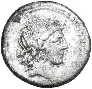 obverse: L. Marcius Censorinus. AR Denarius, 82 BC