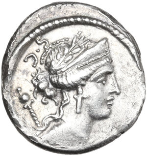 obverse: Faustus Cornelius Sulla. AR Denarius, 56 BC