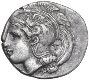 obverse: Northern Lucania, Velia. AR Nomos, c. 400-340 BC