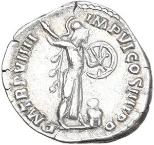 reverse: Commodus (177-193).. AR Denarius, 181-182