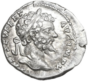 obverse: Septimius Severus (193-211).. AR Denarius, Rome mint, 197-198