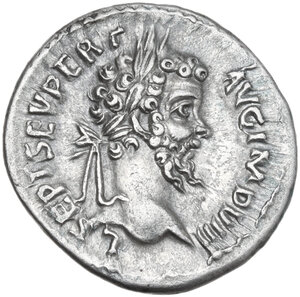 obverse: Septimius Severus (193-211).. AR Denarius, 196-197