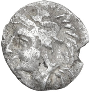obverse: Southern Lucania, Metapontum. AR Diobol, 325-275 BC