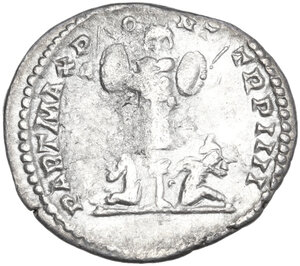 reverse: Caracalla (198-217).. AR Denarius, 201 AD