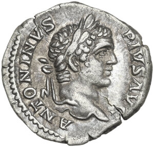obverse: Caracalla (198-217).. AR Denarius, 207 AD