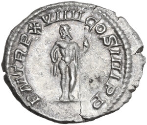 reverse: Caracalla (198-217).. AR Denarius, Rome mint, 216 AD