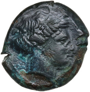 obverse: Southern Lucania, Metapontum. AE Obol, 425-350 BC
