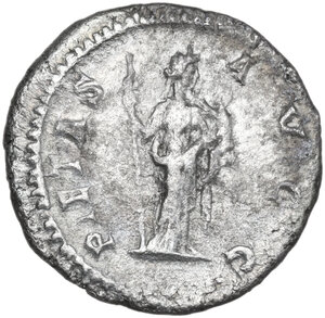 reverse: Plautilla, wife of Caracalla (died 212 AD).. AR Denarius