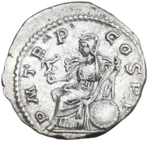 reverse: Elagabalus (218-222).. AR Denarius, Rome mint, 218 AD