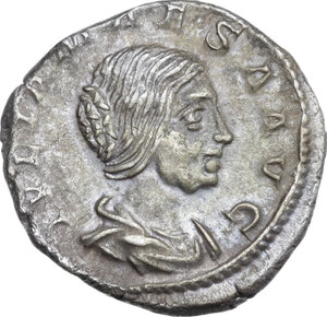 obverse: Julia Maesa (died 225 AD).. AR Denarius, 218-222