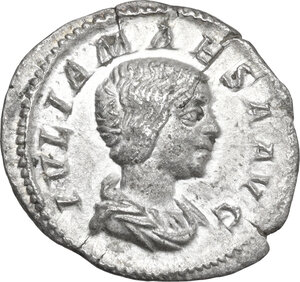 obverse: Julia Maesa (died 225 AD).. AR Denarius, 218-224/5
