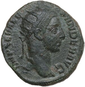 obverse: Severus Alexander (222-235).. AE Dupondius, 229 AD