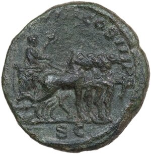 reverse: Severus Alexander (222-235).. AE Dupondius, 229 AD
