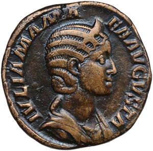 obverse: Julia Mamaea (died 235 AD).. AE Sestertius, Rome mint, 222-235