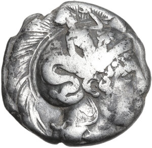 obverse: Southern Lucania, Thurium. AR Stater, c. 443-400 BC