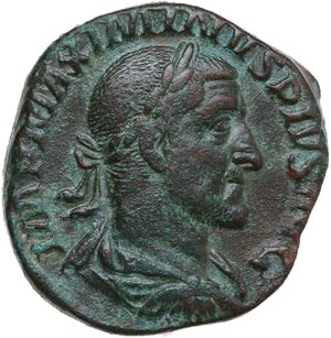 obverse: Maximinus I (235-238).. AE Sestertius, Rome mint, 236 AD