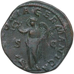reverse: Maximinus I (235-238).. AE Sestertius, 236-238